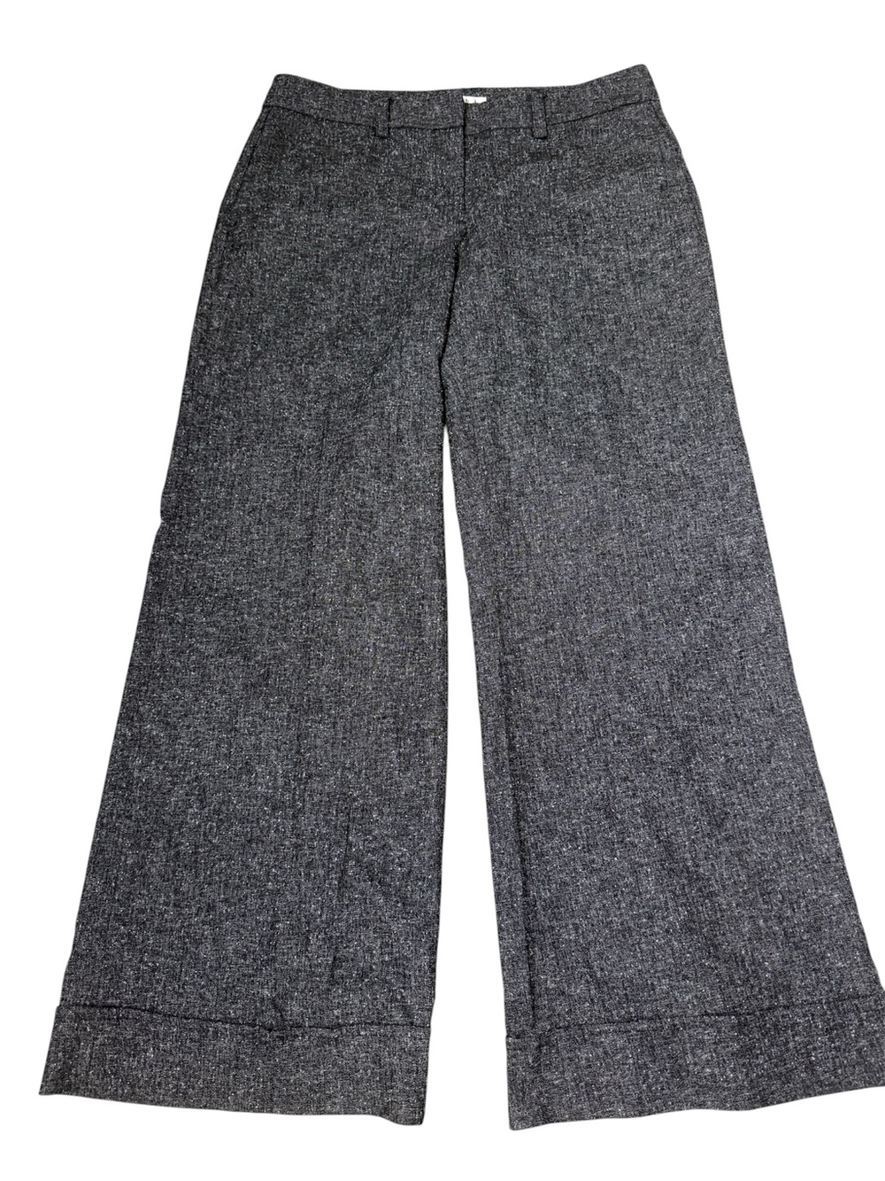 CAbi pants Wide-Leg Gray Dress Pants #230 Speckle trouser tweed pants - Picture 2 of 11